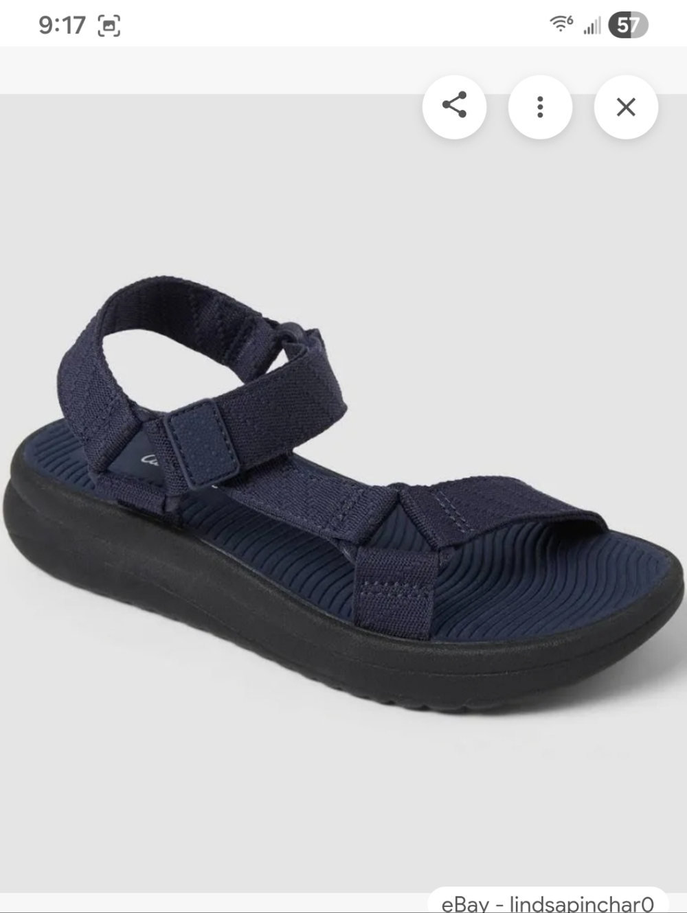Cat & Jack Arden Camp Sandals Athletic Sandals- Navy Blue